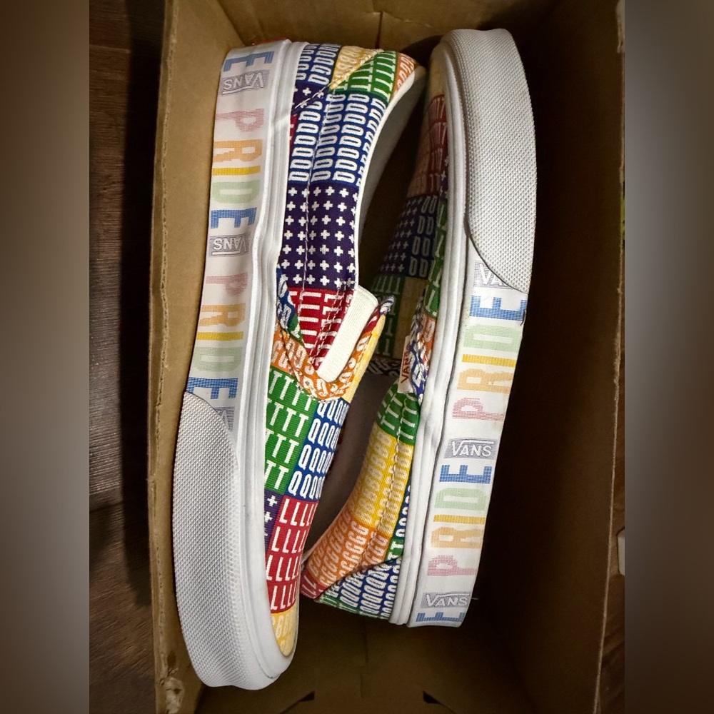 Vans Multicolor Pride Slip-On Sneakers